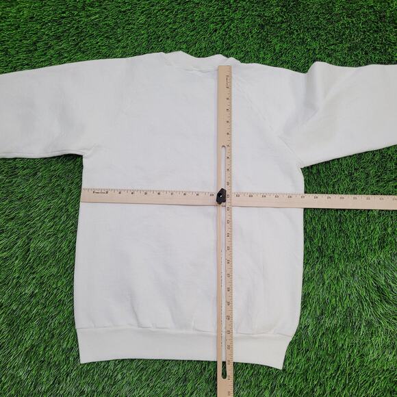 Vintage 80s USPTA Tennis Professionals Sweatshirt XS/S 17x23 USA Raglan - Picture 8 of 12